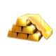 gold cash free spins super wheel gold bars 4 symbol icon
