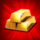 gold cash freespins 3 golden bars symbol icon
