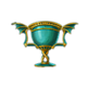 gold hit dragon bonanza trophy symbol icon