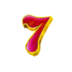 golden gallina 7 symbol icon