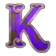 goldhorn legend purple k symbol icon