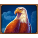 goldhorn wild herd eagle symbol icon