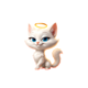 good girl bad girl 2 cat white symbol icon