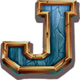 grand buffalo hold and win j symbol icon
