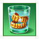 grannys wild gold teeth symbol icon