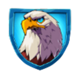 great game rockies eagle symbol icon