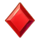 gryphons castle deluxe red diamond symbol icon
