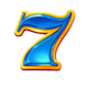 gumball 7s 7 blue symbol icon