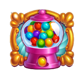 gumball 7s ball dispenser symbol icon