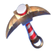 guss gold christmas axe symbol icon