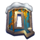 guss gold christmas q symbol icon