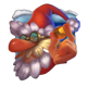 guss gold christmas santa symbol icon