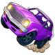 hangovers and holidays car symbol icon