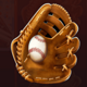 happy 4th of july glove symbol icon