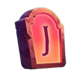 haunted jack j symbol icon