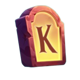 haunted jack k symbol icon