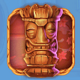 hawaiian dreams face symbol icon