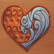 hawaiian fever heart symbol icon