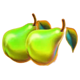 hells cherries pear symbol icon