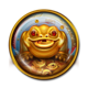 hidden treasures frog symbol icon