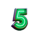 high 5 heroes 5 1 symbol icon