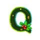 ho ho tree christmas q symbol icon
