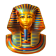 horus treasure wild pharaoh mask symbol icon
