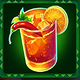 hot chilli party juice symbol icon