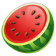 hot clock watermelon symbol icon