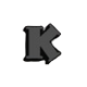 hot ross k symbol icon