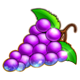hot slot 777 diamond crown purple grapes symbol icon