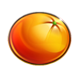 hot slot 777 hold the jackpot orange symbol icon