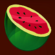hot slot 777 rubies extremely light watermelon symbol icon