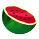hot slot 777 stars extremely light watermelon symbol icon