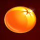 hot slot 777 stars orange symbol icon