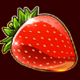 hot slot magic bombs strawberry symbol icon