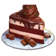 hotcakes flip n staxx chocolate cake symbol icon