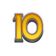 house of spins 10 symbol icon