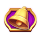 house of spins the legacy bell symbol icon