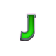 house of spins the legacy green j symbol icon