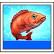 ice bass fish4 symbol icon