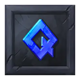 ice wolf 2 q symbol icon