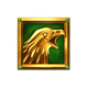 ice wolf eagle symbol icon