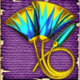 igt cleopatra fan symbol icon