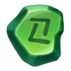 immortal ways magic gems green rune gem symbol icon