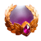 immortal zeus laurel symbol icon