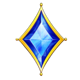 instant action diamond symbol icon