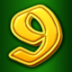 intervision gaming lucky fortune 9 symbol icon