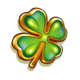 irish eyes clover symbol icon