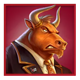 iron bank 2 bull boss symbol icon